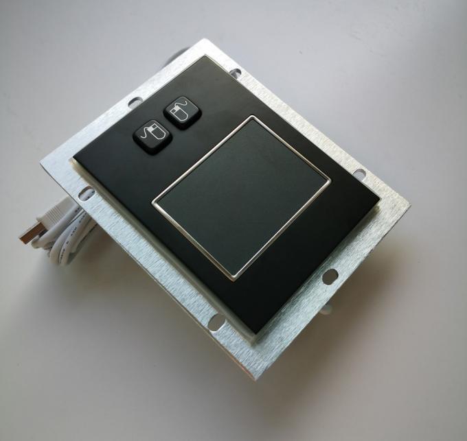 Black Stainless Steel Touchpad Pointing Device Mechanical Laser
