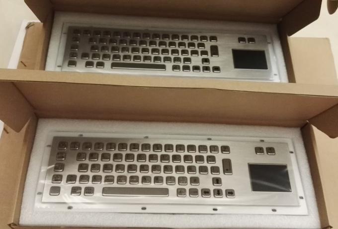 PS2 150mA IP65 Industrial Keyboard And Mouse With Braille Dots