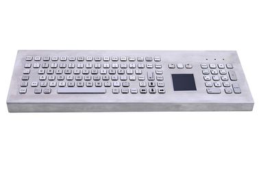 Stainless Steel Wireless Keyboard Mouse Combo , Heavy Duty Computer Keyboard Mouse