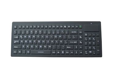 AZERTY French Industrial Wireless Keyboard Silicon Rubber Material Custom Color