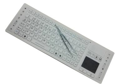 Touchpad 2.4Ghz Industrial Wireless Keyboard Non Foldable Heavy Duty Use