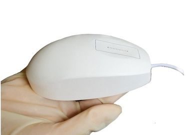Anti Bacterial Black / White Wireless Mouse , Medical Ergonomic Computer Mouse