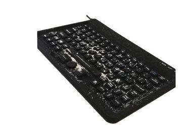 Vehicle Mount Marine Keyboard Sand Proof Built - In Three Mouse Keys Rubber Material