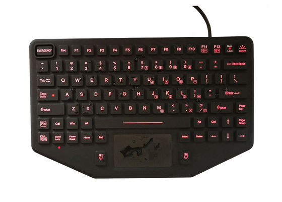 89 Keys 500mA Silicone AMPS VESA Mounting PC Keyboard