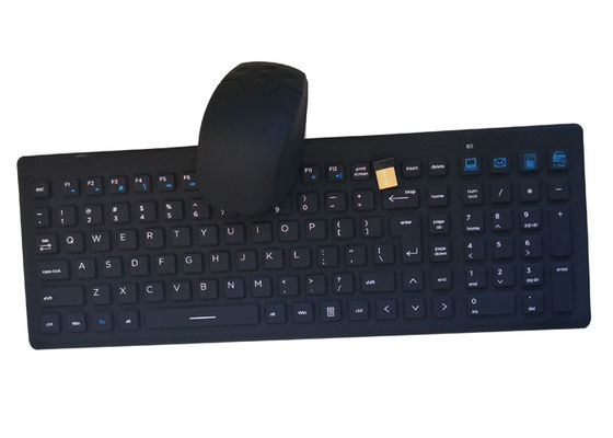 800DPI 2.4G IPC Cableless Industrial Keyboard Mouse