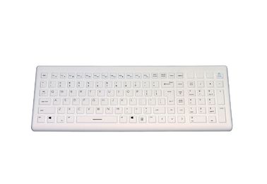 French AZERTY Industrial Wireless Keyboard With Lock Key / Ergonomic Arch