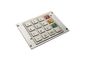 Encrypted PCI 5.0 Bank PinPad Mechanical Number Pad RS232 Interface Waterproof