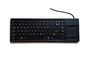 Black ABS Industrial Keyboard Mouse 89 Keys With Dupont USB Scissor Switch