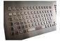 Waterproof CNC Industrial Split Keyboard With Trackball / Ruggedized Touchpad