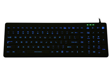 Magnetic Medical / Industrial Keyboard Mouse Combo IP68 Siicone Material