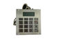 High Performance Metal Keypad With 2 X 16 LCD Display / SPI Bus Brushed Material