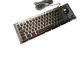 IP65 Industrial Keyboard With Trackball , 4.Mm Key Stroke Compact Mechanical Keyboard