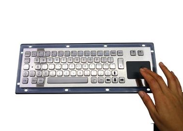 Super Slim Symbol Industrial Metal Keyboard Water Proof Touchpad USB / PS2 Interface