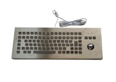 Desk Top Industrial Metal Keyboard And Mouse Metal Functional Keys F1 To F12