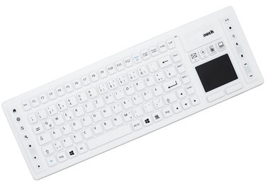 Touchpad 2.4Ghz Industrial Wireless Keyboard Non Foldable Heavy Duty Use