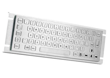 0.45mm Flat Key Portable Mechanical Keyboard , Rear Panel Mount Keyboard