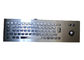 IP65 Industrial Wireless Multimedia Keyboard , Stainless Steel Trackball In Keyboard