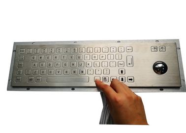 Ruggedized Kiosk Metal Cherry Mechanical Keyboard For Banking Machines