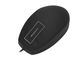 Anti Bacterial Black / White Wireless Mouse , Medical Ergonomic Computer Mouse