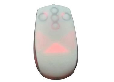 NEMA4X Medium Wired Computer Mouse , Red Optical LED / WEEE Cert Light Up Mouse