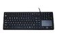 Sanitized Illumination Washable Medical Keyboard With Trackpad / 3 Mouse Buttons
