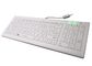 Medical Grade Washable Wireless Keyboard , Silicone Computer Keyboard With Scissor Switch