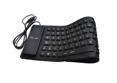 Flexible Foldable Portable PC Keyboard Medical Grade For Wet Dirty Environment