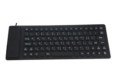 Flexible Foldable Portable PC Keyboard Medical Grade For Wet Dirty Environment