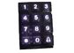 Blue Backlight 12 Key Numeric Metal Keypad For Taiwan Security Control