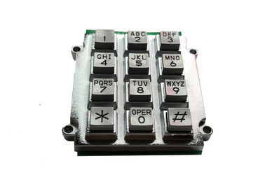 Full Alphabet Digital Keypad Door Lock , Vandal Proof Keyless Entry Keypad