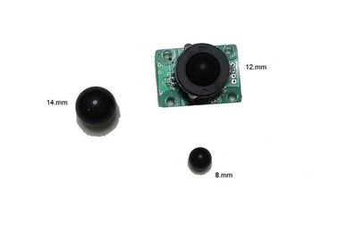 Black Mini Size Industrial Custom Trackball Balls , 12.Mm Bluetooth Ball Mouse