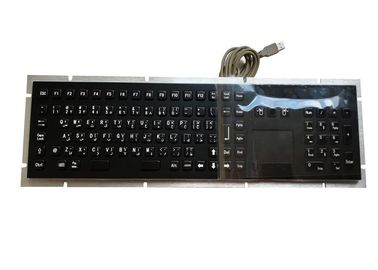 Sealed Touchpad Wireless Compact Mechanical Keyboard For Marine Control