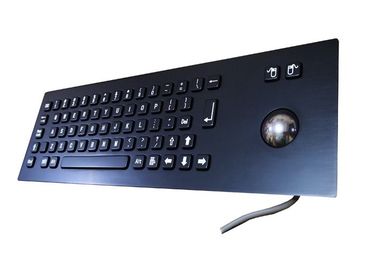 Fulll Key Stroke Trackball On Keyboard , Water Marine Metal Mechanical Keyboard