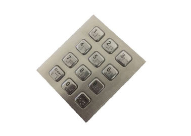 RS232 Braiile Industrial Keypad Personalized Braille Symbols Long Key Stroke