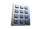 Blue Illuminated Door Lock Keypad , 3 X 4 Layout Plug Usb Numeric Keypad