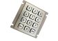 Panel Mount Mechanical Industrial Keypad RS232 Interface 3 x 4 12 Button