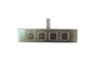 ATM Machine Side Function Industrial Keypad 4 Key Stainless Steel Material