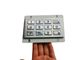 Waterproof 4 x 3 Layout Industrial Keypad Blue LED Light For Security Enter