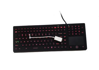 4 Plus Backlit Industrial PCKeyboard Mouse Kit Silicone With Pointing Device