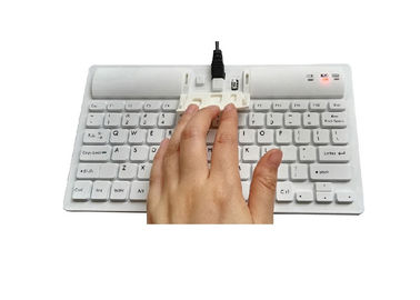 IP65 180mAh Battery Bluetooth 3.0 Washable Medical Keyboard