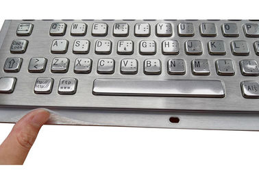 PS2 150mA IP65 Industrial Keyboard And Mouse With Braille Dots