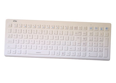 5VDC 2.4G IP65 Washable Wireless Medical Keyboard Numeric Key