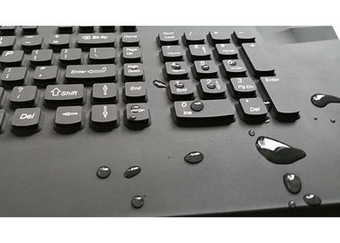 Rubber IP68 Industrial Marine Washable Keyboard For Fishing Boat