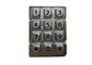 12 Keys IP65 150mA DC5V Vandal Proof Numeric Keypad