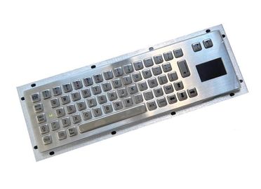 Latin Spanish Touch Screen Industrial Metal Keyboard Long Key Stroke For Kiosk