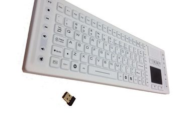 Durable Multimedia Wireless Touch Keyboard , Embedded Industrial Computer Keyboard